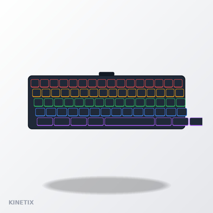 Kinetix Strike Mechanical Keyboard