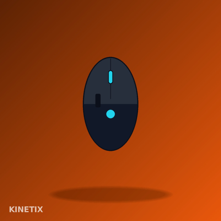 Ratón gaming inalámbrico Kinetix Dart