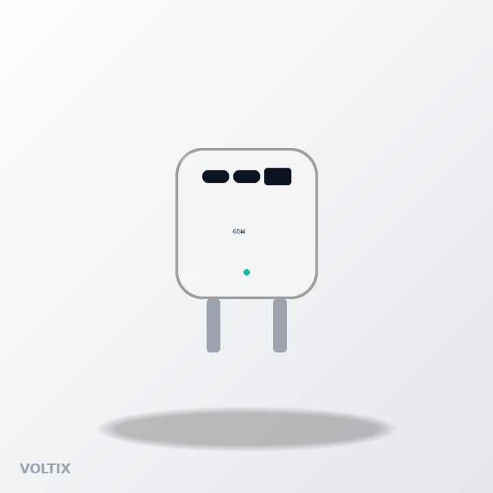 Cargador GaN Voltix 65 W