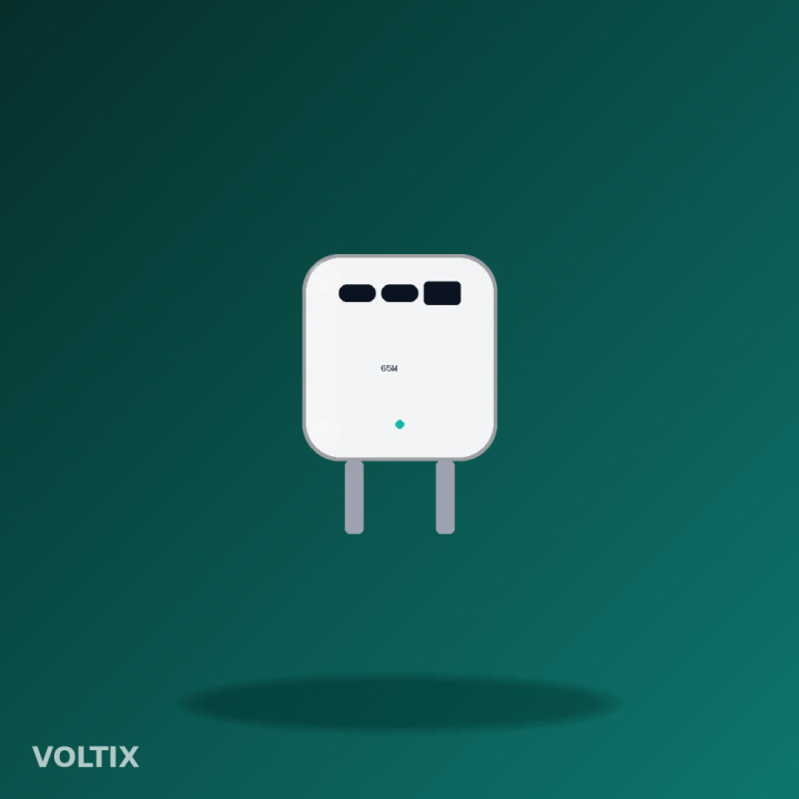Cargador GaN Voltix 65 W