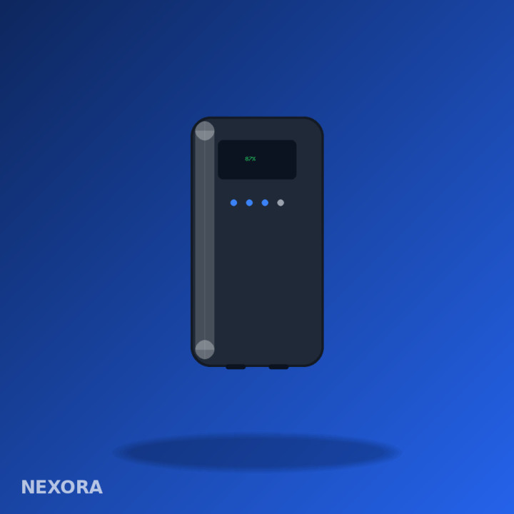 Nexora Power 20,000 mAh Power Bank